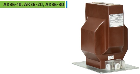  Máy Biến Dòng Loại Lắp Đỡ (Support Type Current Transformer) AK36-10 / AK36-20 / AK36-30  